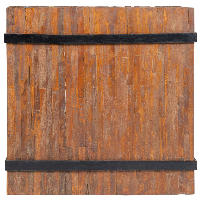 Masă laterală din lemn de tec, 60 x 60 x 38 cm - WALTI WALTI