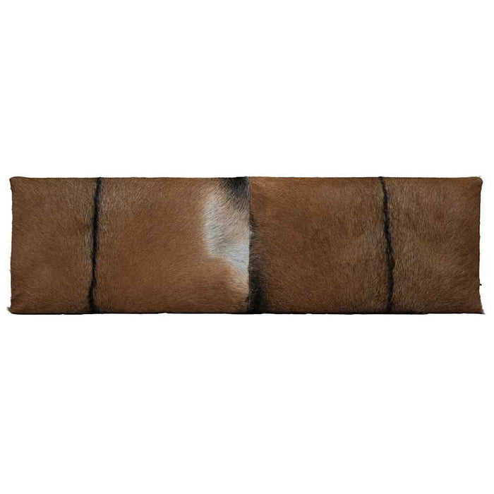 Bancă din piele naturală și tec - WALTI WALTI