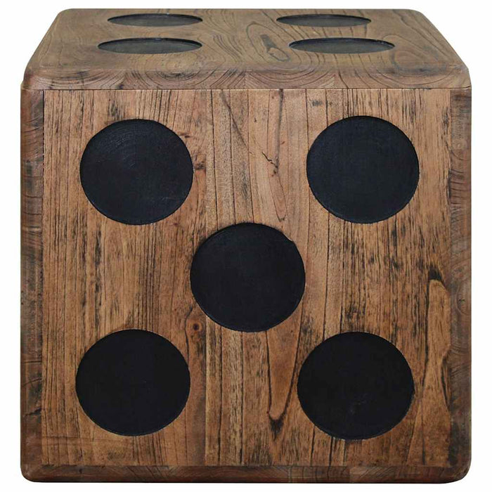 Cutie de depozitare Mindi Lemn 40x40x40 cm, Design tip zar - WALTI WALTI