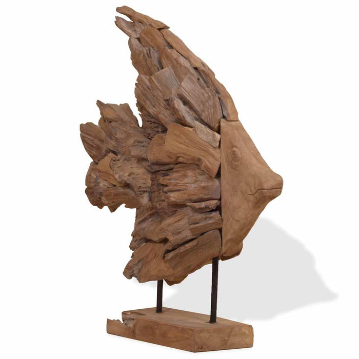 Sculptură pește Teak 40x12x57 cm - WALTI WALTI