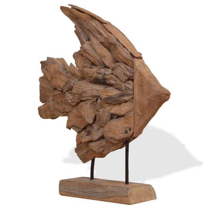 Sculptură pește Teak 40x12x57 cm - WALTI WALTI