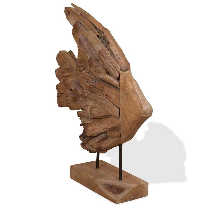 Sculptură pește Teak 40x12x57 cm - WALTI WALTI