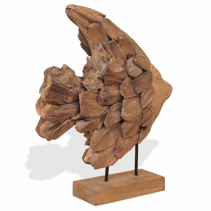 Sculptură pește Teak 40x12x57 cm - WALTI WALTI