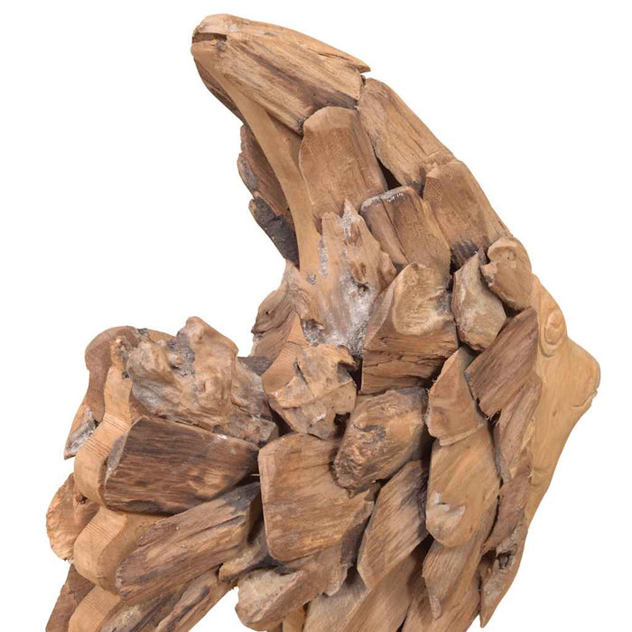 Sculptură pește Teak 40x12x57 cm - WALTI WALTI
