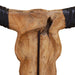 Sculptură craniu de taur, 66x15x88 cm, tec - WALTI WALTI