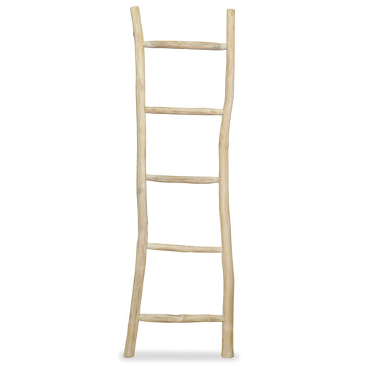 Scară pentru prosoape cu 5 trepte, tec, 45x150 cm, natural - WALTI WALTI