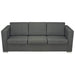 Set canapele, 2 piese, gri închis, material textil - WALTI WALTI