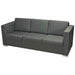 Set canapele, 2 piese, gri închis, material textil - WALTI WALTI