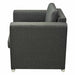 Set canapele, 3 piese, gri închis, material textil - WALTI WALTI