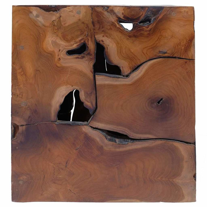 Taburete, 2 buc., Maro, 40x40x45 cm, lemn de tec masiv WALTI