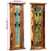 Cuier, 2 buc., 38x100 cm, lemn masiv reciclat - WALTI WALTI