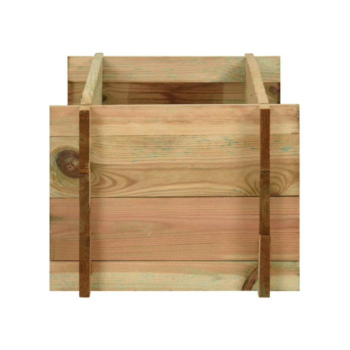 Strat înălțat legume grădină, 80 cm, lemn de pin tratat - WALTI WALTI