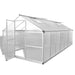 Seră, 10,53 m², aluminiu ranforsat - WALTI WALTI