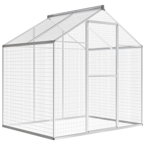 Coteț păsări pentru exterior, aluminiu, 178 x 122 x 194 cm - WALTI WALTI