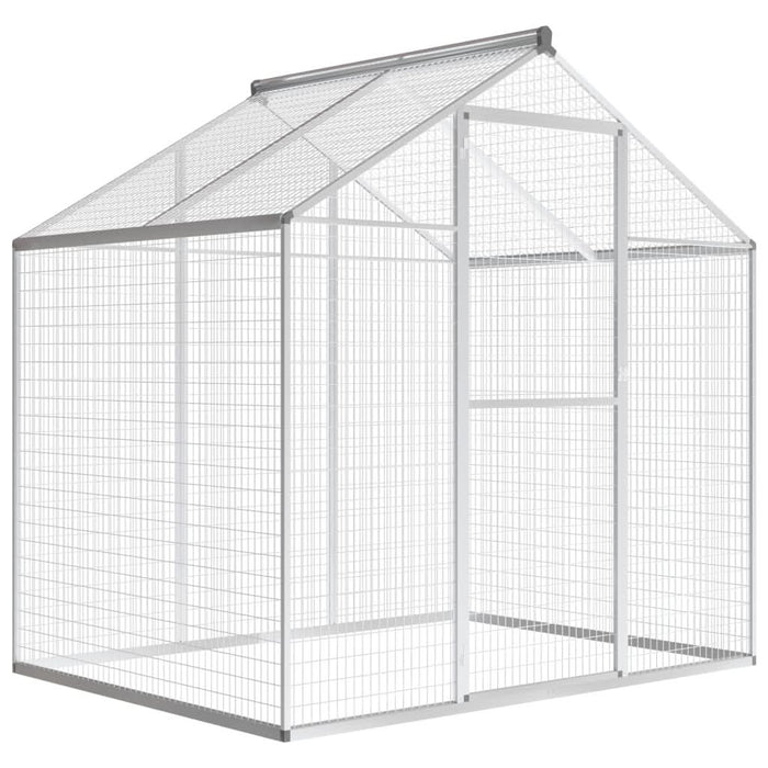 Coteț păsări pentru exterior, aluminiu, 178 x 122 x 194 cm - WALTI WALTI