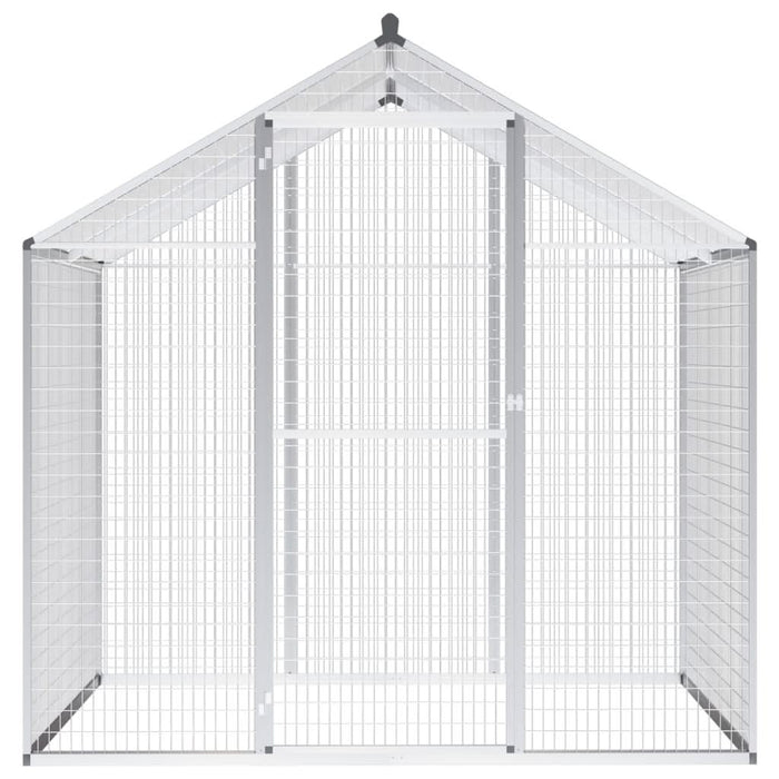 Coteț păsări pentru exterior, aluminiu, 178 x 122 x 194 cm - WALTI WALTI
