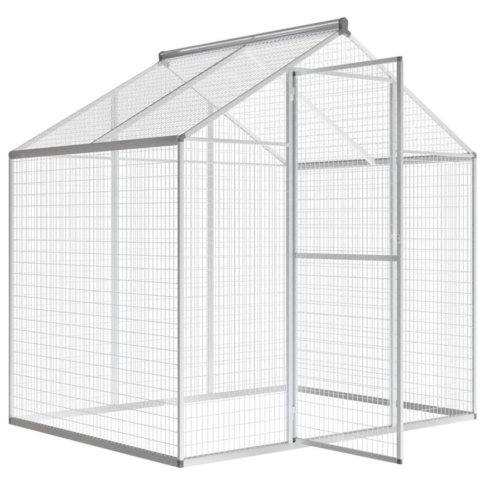 Coteț păsări pentru exterior, aluminiu, 178 x 122 x 194 cm - WALTI WALTI