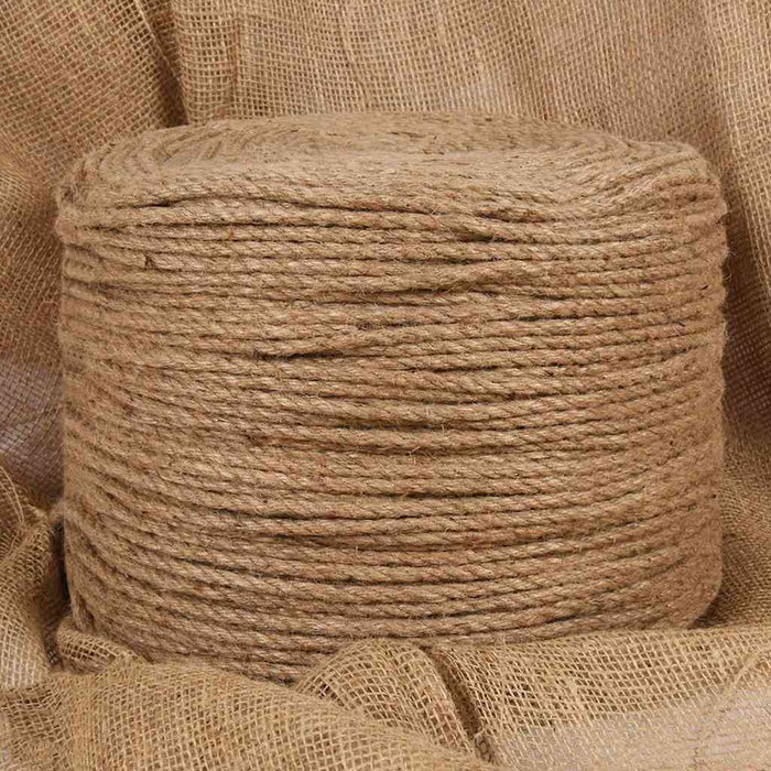 Frânghie din iută 100% 6 mm 500 m - WALTI WALTI