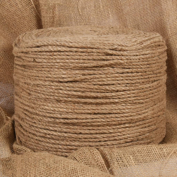 Frânghie din iută 100% 8 mm 500 m - WALTI WALTI