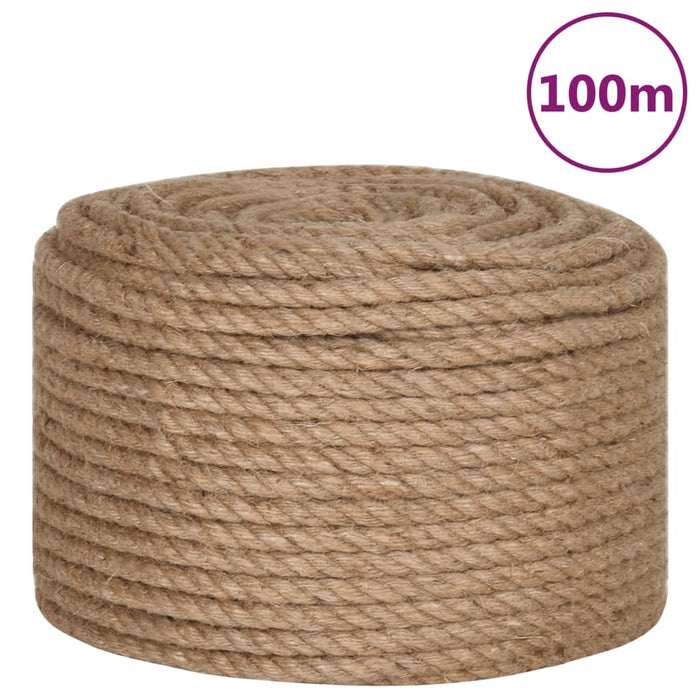 Frânghie din iută 100% 12 mm 100 m - WALTI WALTI
