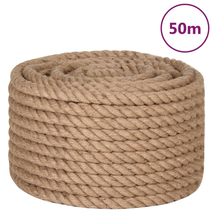 Frânghie din iută 100% 20 mm 50 m - WALTI WALTI