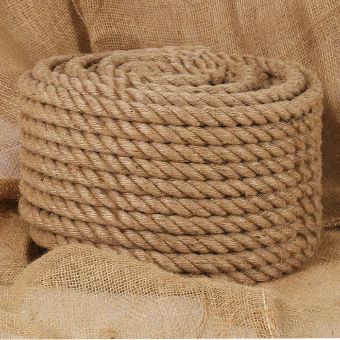 Frânghie din iută 100% 20 mm 50 m - WALTI WALTI