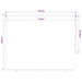 Jaluzea tip rulou de exterior 145 (l) x 230 (î) cm, bej - WALTI WALTI