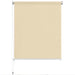 Jaluzea tip rulou de exterior, 160 x 140 cm, crem - WALTI WALTI