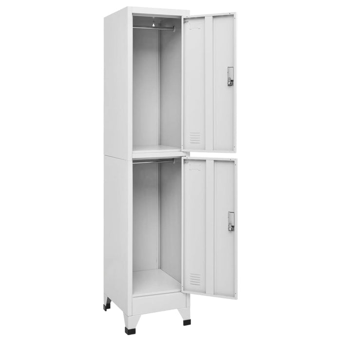 Dulap vestiar cu 2 compartimente 38x45x180 cm - WALTI WALTI