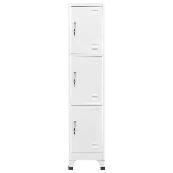 Dulap vestiar cu 3 compartimente, 38x45x180 cm - WALTI WALTI