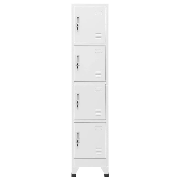 Dulap vestiar cu 4 compartimente 38x45x180 cm - WALTI WALTI