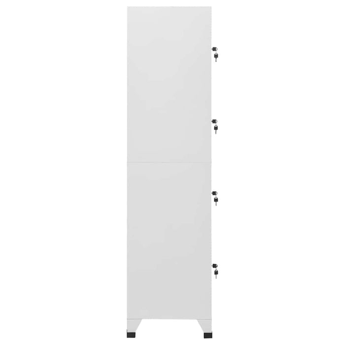 Dulap vestiar cu 4 compartimente 38x45x180 cm - WALTI WALTI