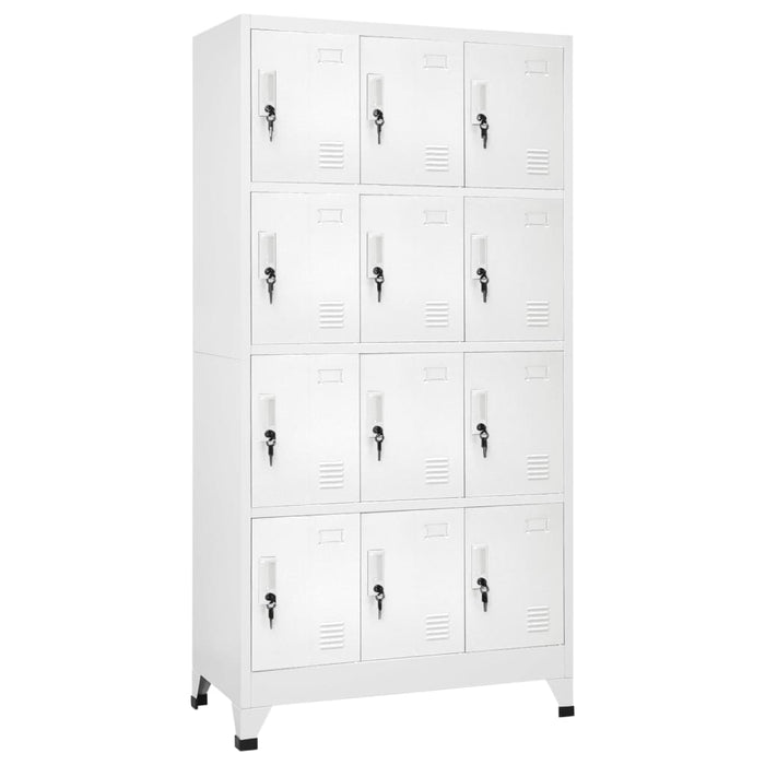 Dulap vestiar cu 12 compartimente, 90x45x180 cm - WALTI WALTI