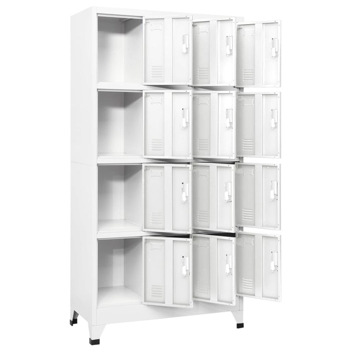 Dulap vestiar cu 12 compartimente, 90x45x180 cm - WALTI WALTI