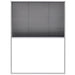 Ecran insecte pentru ferestre, aluminiu, 60x80 cm - WALTI WALTI
