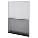Paravan insecte plisat de fereastră aluminiu 60x80cm cu umbrar - WALTI WALTI