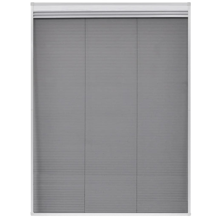 Paravan insecte plisat de fereastră aluminiu 60x80cm cu umbrar - WALTI WALTI