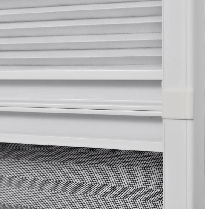 Paravan insecte plisat de fereastră aluminiu 60x80cm cu umbrar - WALTI WALTI