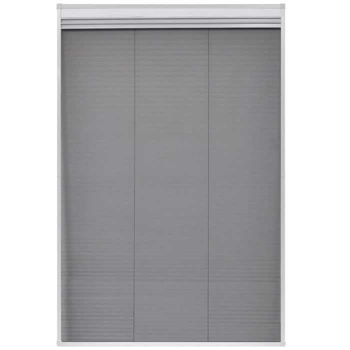 Ecran insecte pentru ferestre, cu umbrar, aluminiu, 80x120 cm - WALTI WALTI