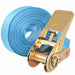 Chingi fixare cu clichet 4 buc, 0,8 tone, 6 m x 25 mm, albastru - WALTI WALTI