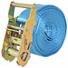 Chingi fixare cu clichet, 4 buc, albastru, 2 tone, 6 m x 38 mm - WALTI WALTI