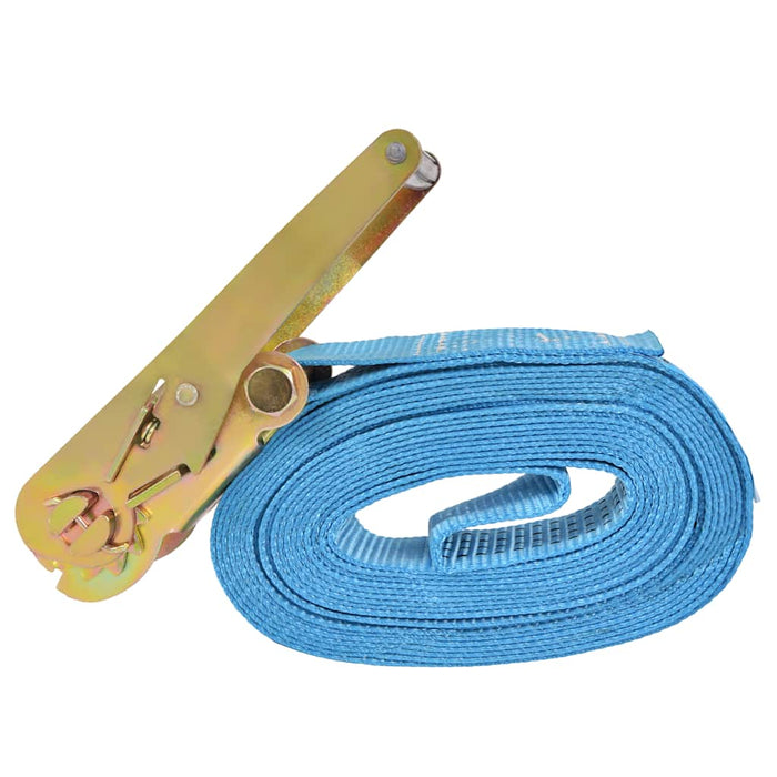 Chingi fixare cu clichet, 4 buc, 4 tone, 8 m x 50 mm, albastru - WALTI WALTI