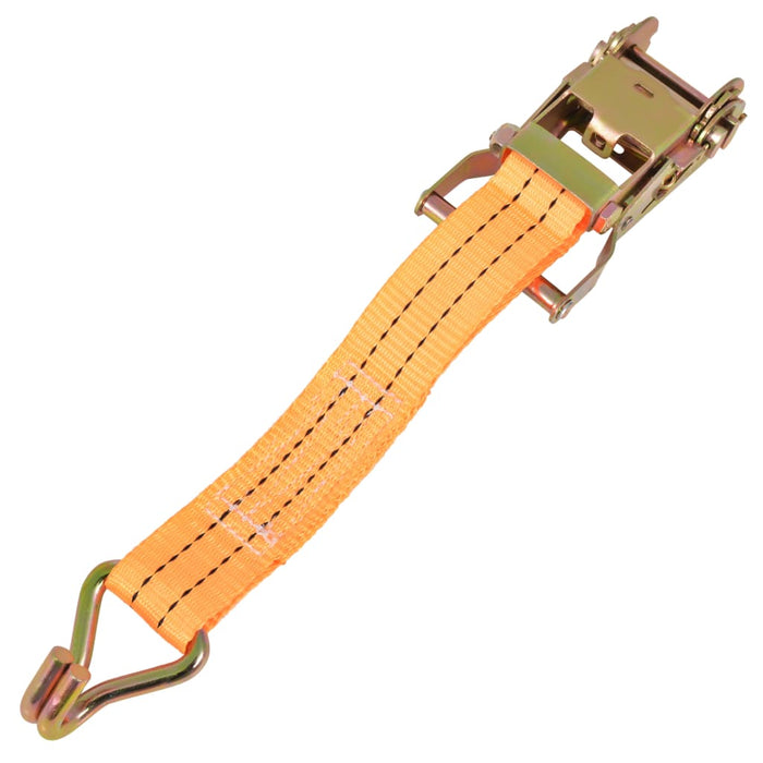 Chingi de fixare cu clichet 4 buc, 1 tonă, 6mx38 mm, portocaliu - WALTI WALTI