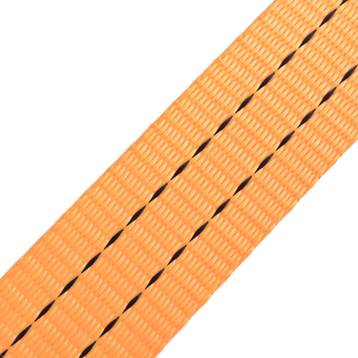 Chingi de fixare cu clichet 4 buc, 1 tonă, 6mx38 mm, portocaliu - WALTI WALTI