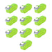 Curele 10 buc, 0,25 tone, 5 m x 25 mm, verde fluorescent - WALTI WALTI