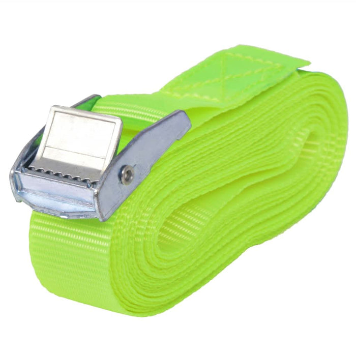 Curele 10 buc, 0,25 tone, 5 m x 25 mm, verde fluorescent - WALTI WALTI