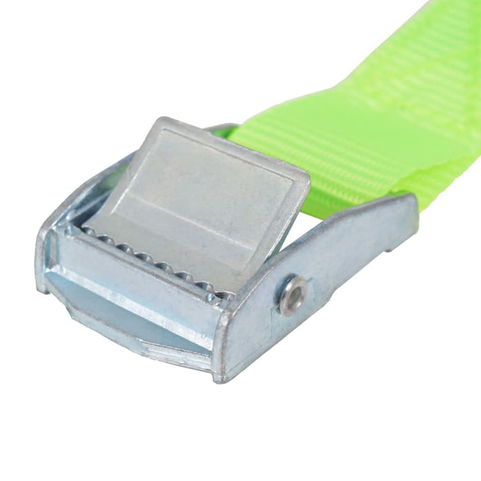 Curele 10 buc, 0,25 tone, 5 m x 25 mm, verde fluorescent - WALTI WALTI