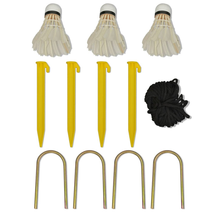 Set fileu de badminton, cu fluturași, 300x155 cm - WALTI WALTI