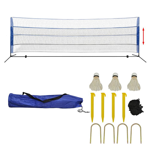 Set fileu de badminton, cu fluturași, 500x155 cm - WALTI WALTI