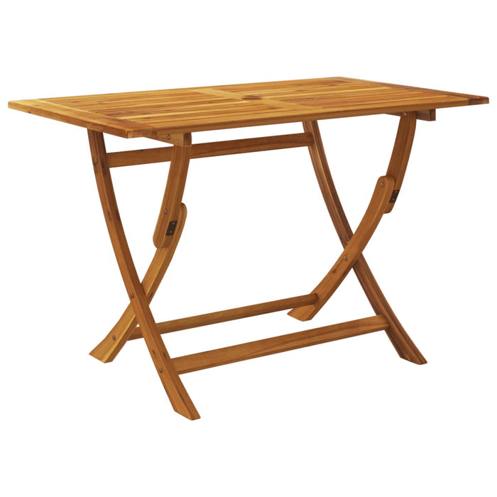 Set mobilier de exterior pliabil, 7 piese, lemn masiv de acacia - WALTI WALTI